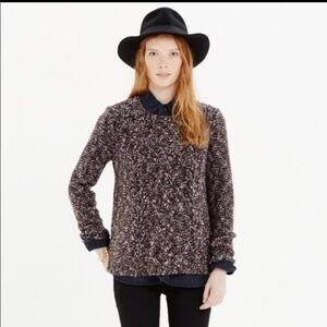 Madewell Marled Cable Knit Crewneck Sweater Size Xs